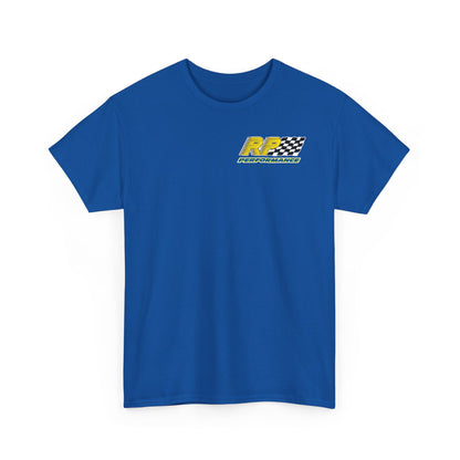 R.P. Performance Racing Tee — Checkered Flag Logo T-Shirt
