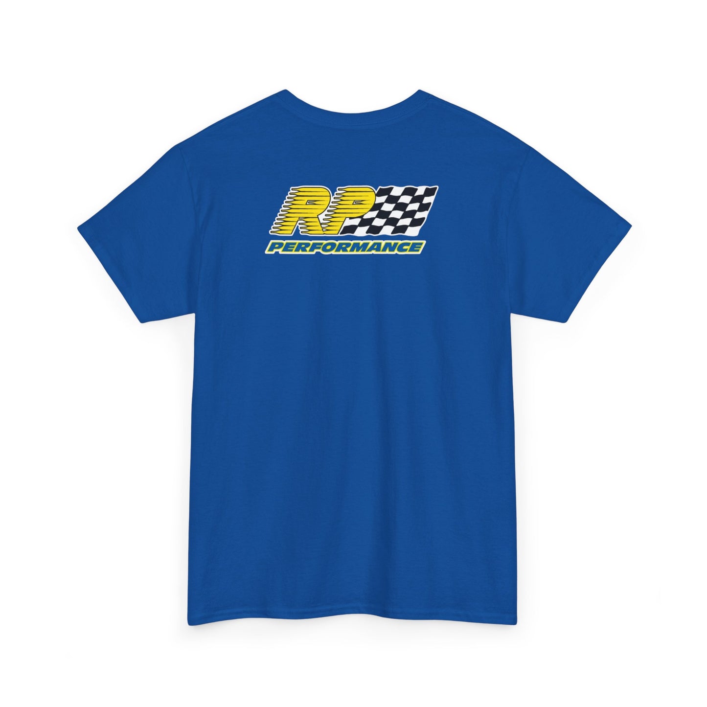 R.P. Performance Racing Tee — Checkered Flag Logo T-Shirt