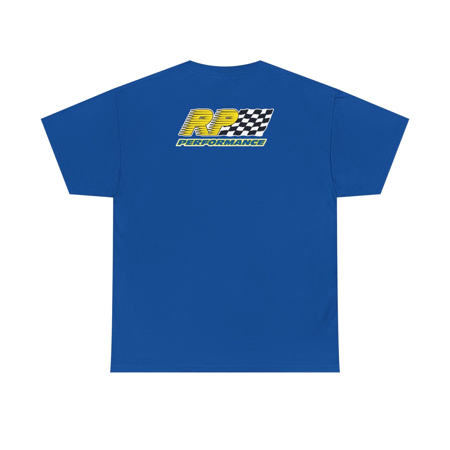 R.P. Performance Racing Tee — Checkered Flag Logo T-Shirt